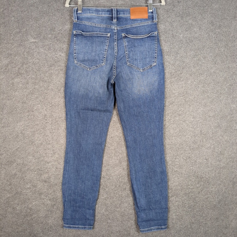 Lucky Brand Bridgette High Rise Skinny‎ Ankle Jeans Womens 4 27 Medium Wash Blue - Picture 7 of 16